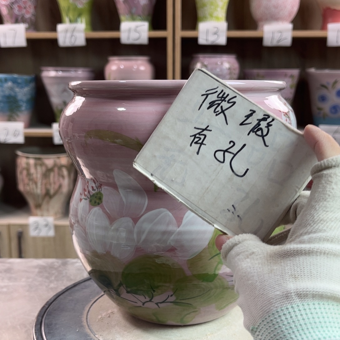 景德镇陶瓷花盆花盆