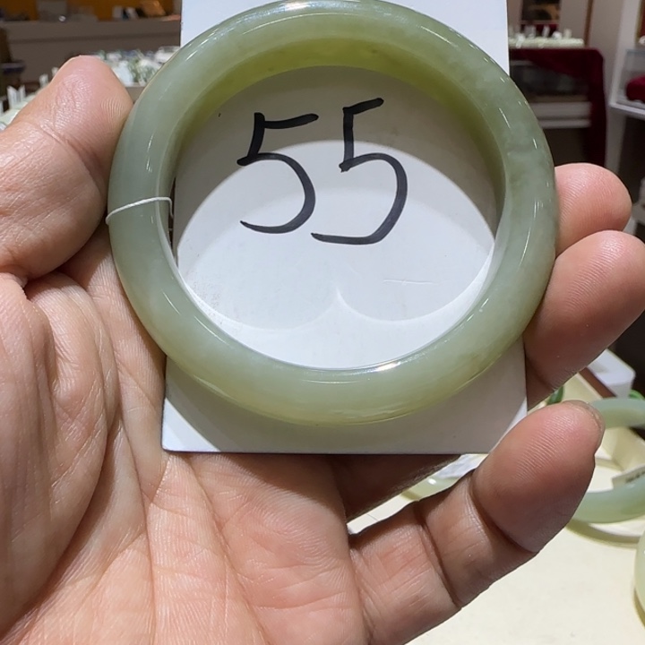 和田玉未镶嵌手镯620