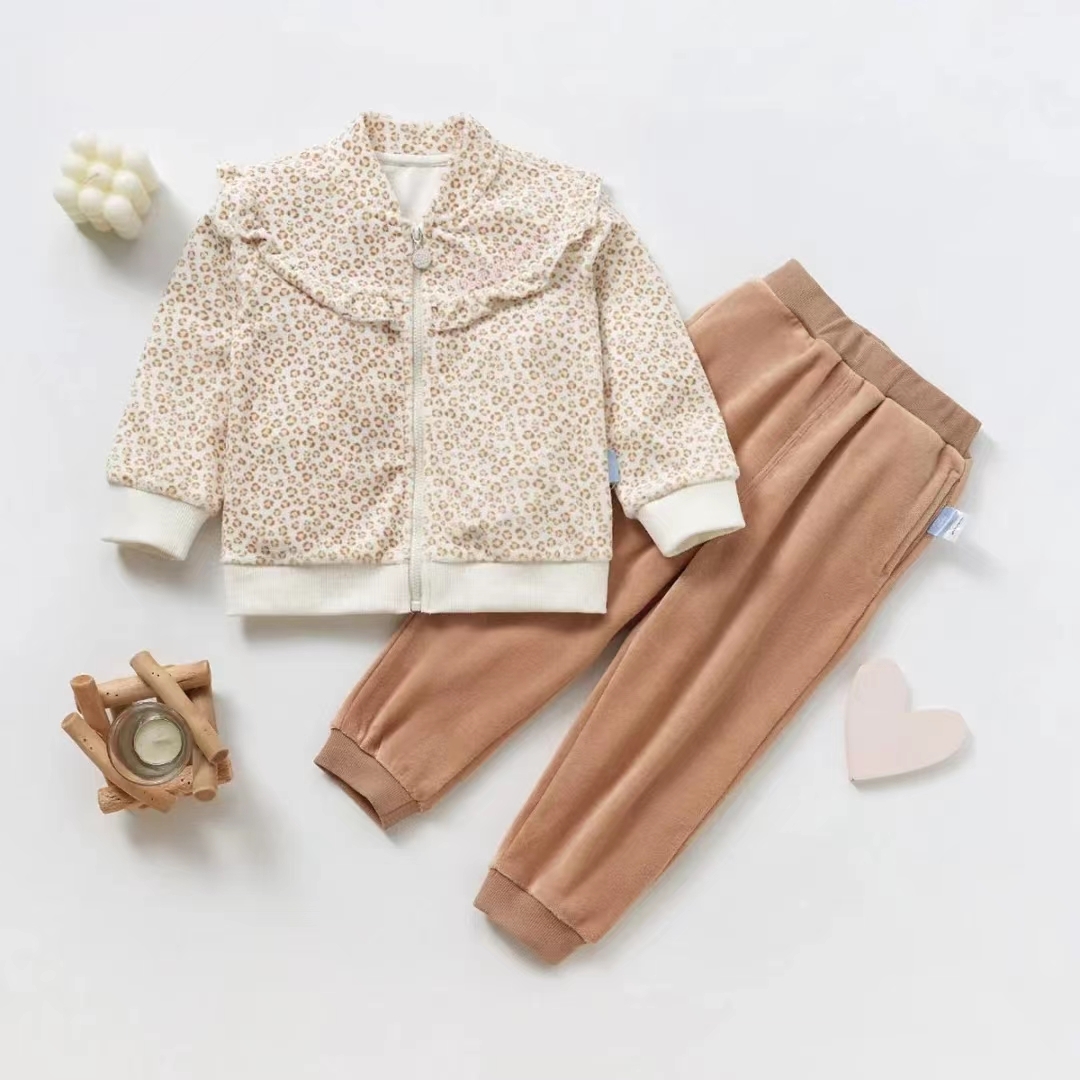 M6Q220896x009豹纹运动服套装