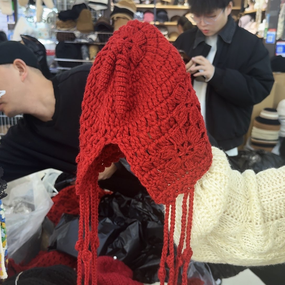 美丽诺羊毛立体花花流苏