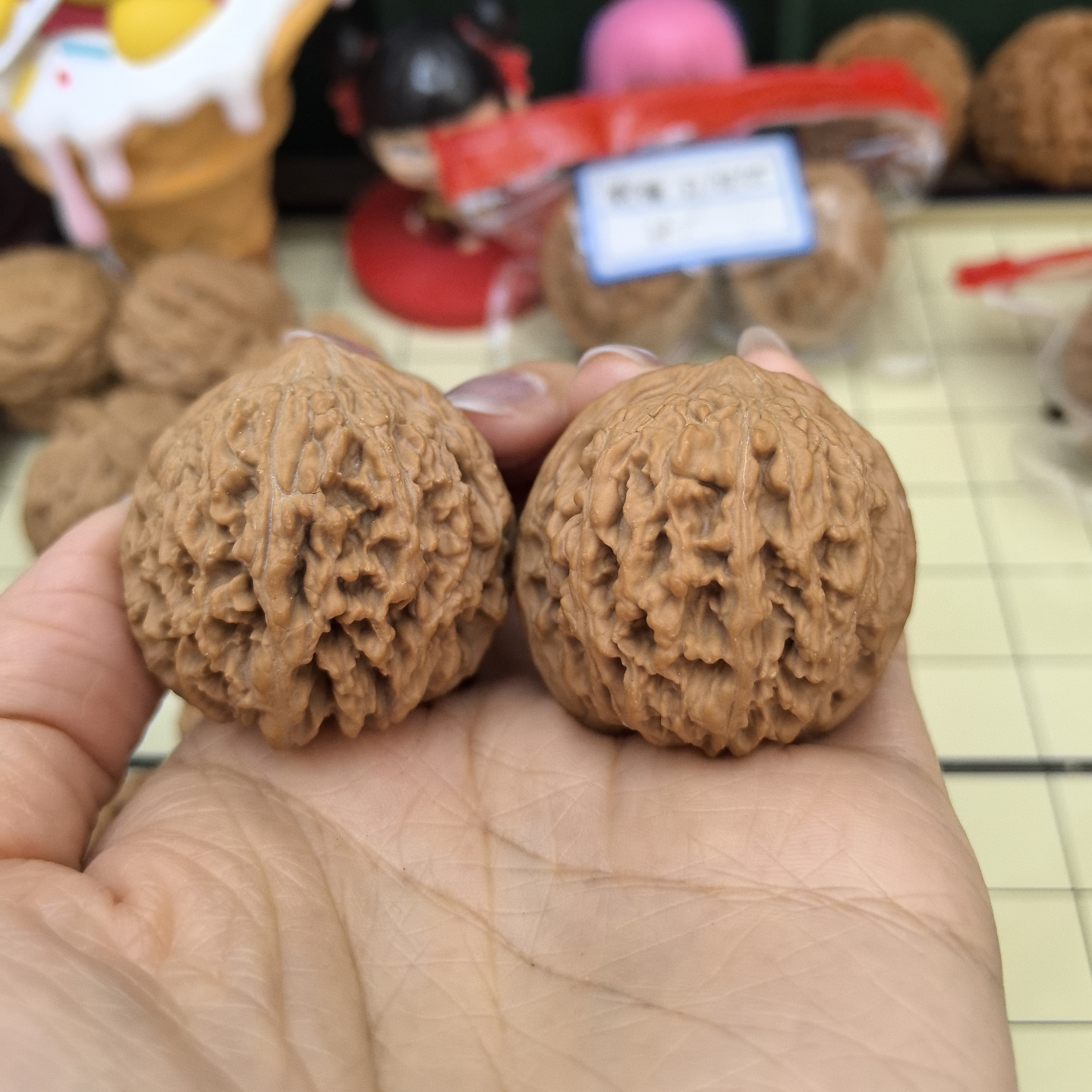 39尺球型满天星核桃 微瑕 福利不退换