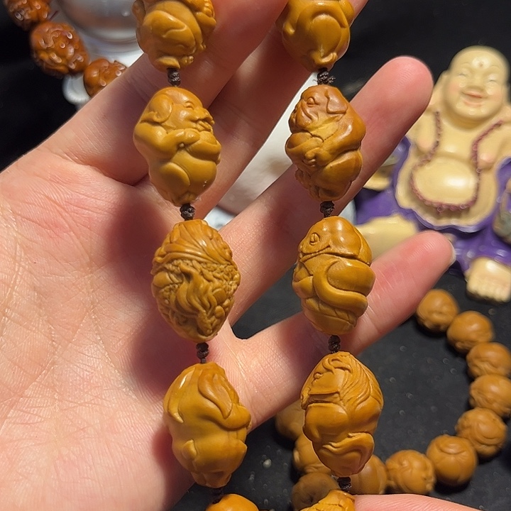 橄榄核手串/手链十二生肖