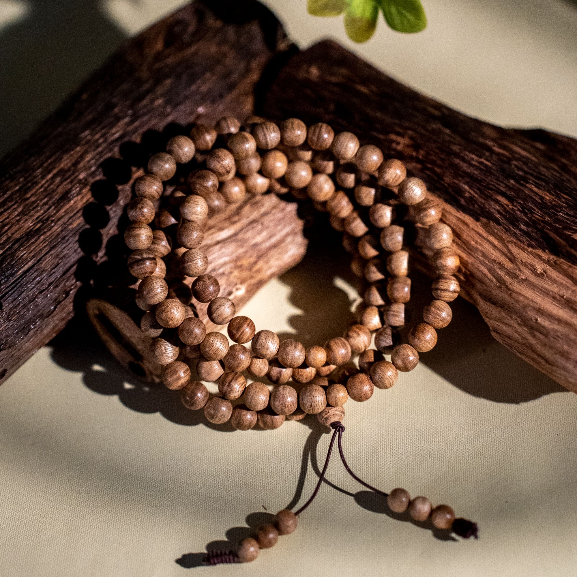 【江苏工美严选】天然野文莱老料多圈沉香手串-353*0819