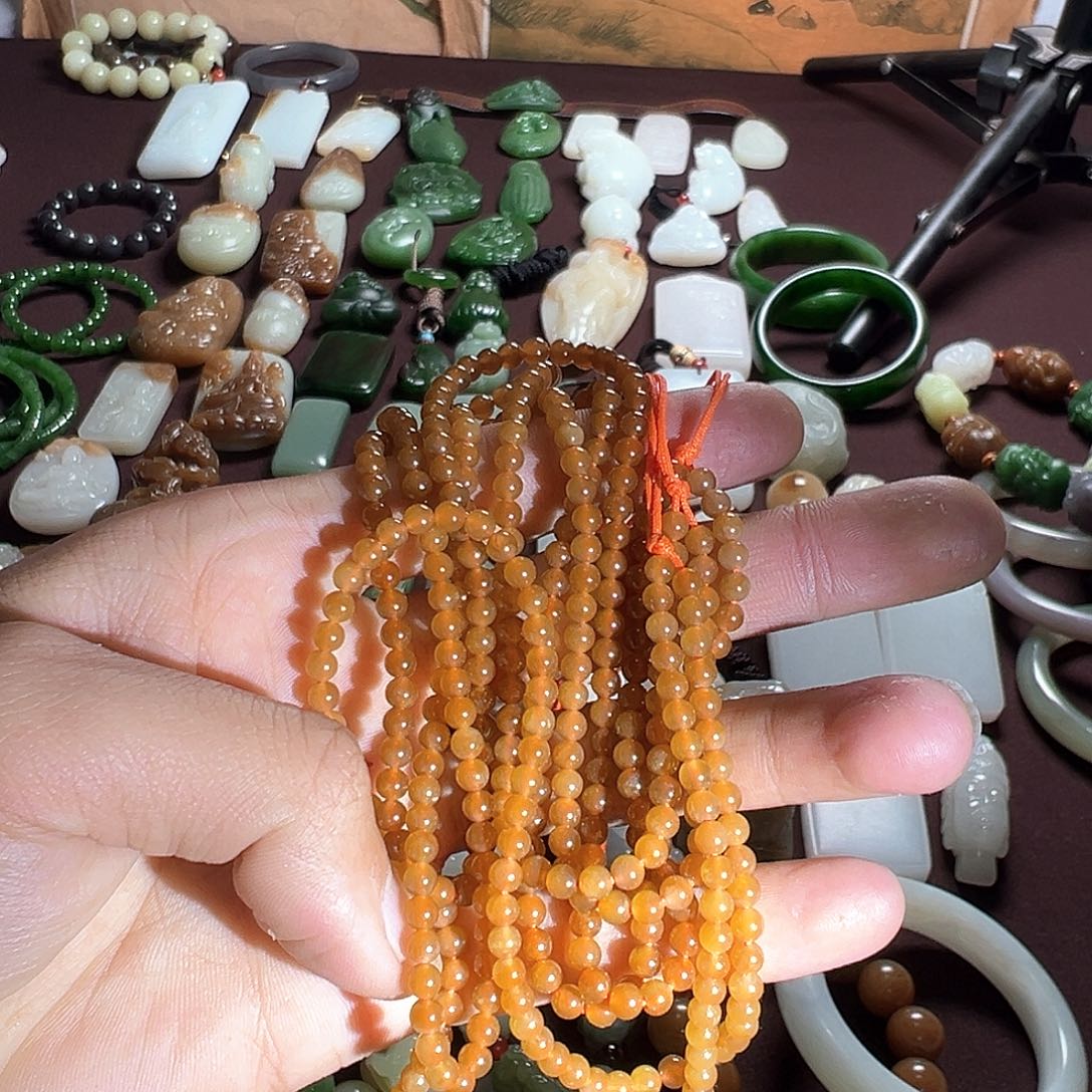 和田玉链子多样性发货拍一发一未镶嵌