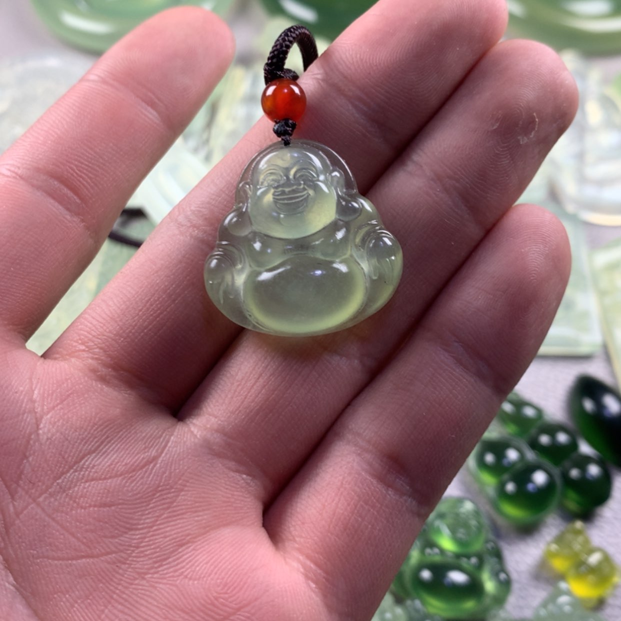 【闪购商品】蛇纹石玉岫玉未镶嵌