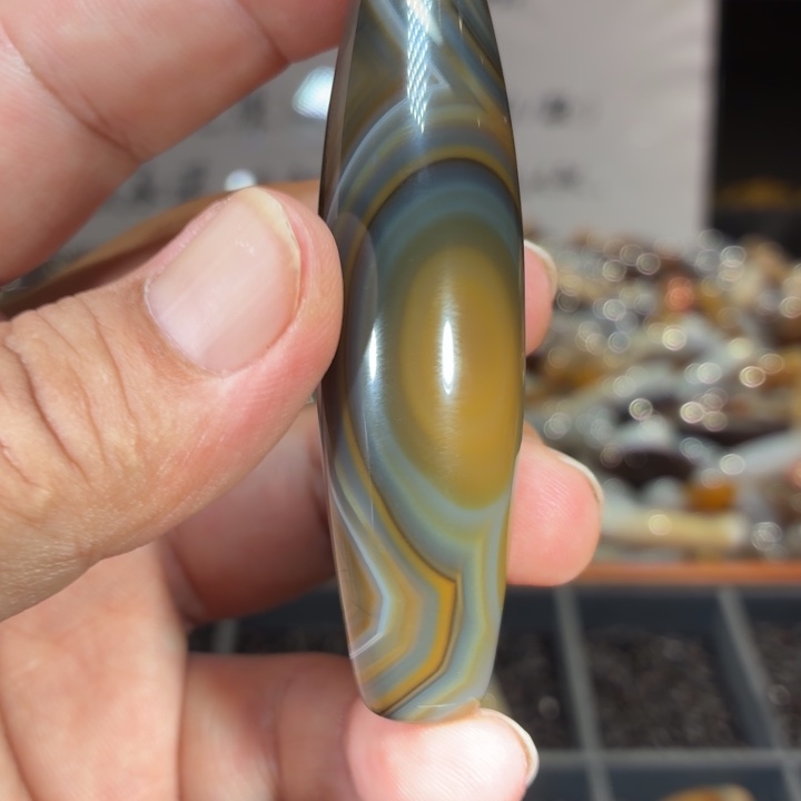 玛瑙/玉髓散珠_HEIMORI 天然天珠