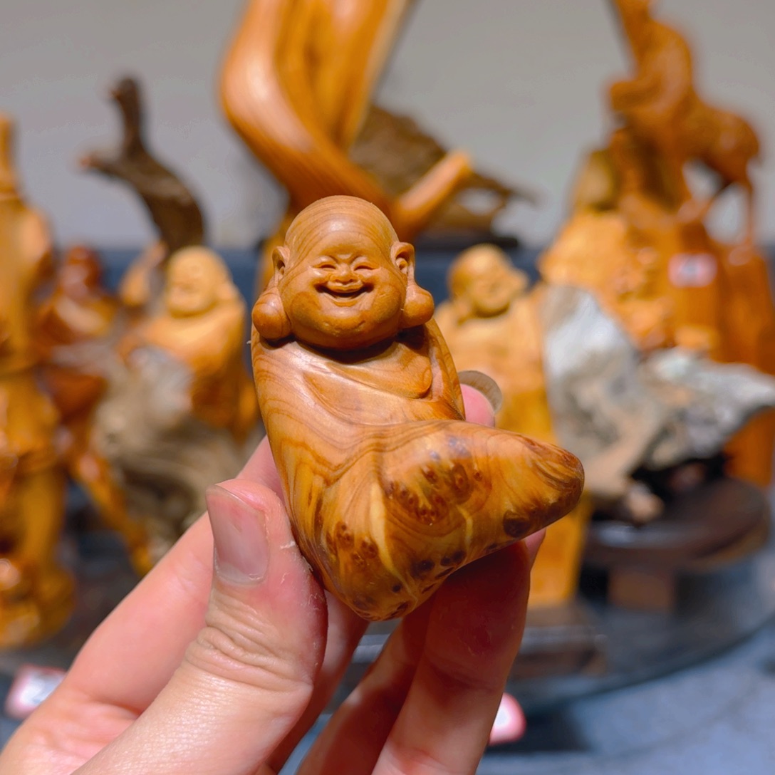 柏木（崖柏）崖柏手把件摆件