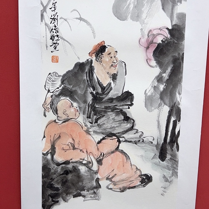 国画刘传明国画作品