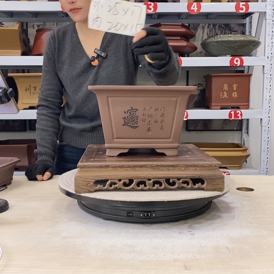 紫砂花盆紫砂花盆