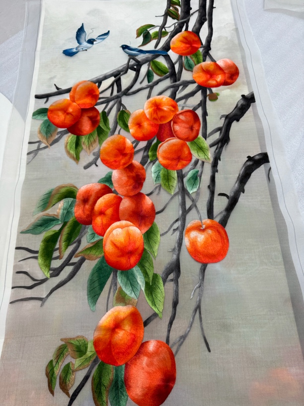 纯手工苏绣单面绣挂画