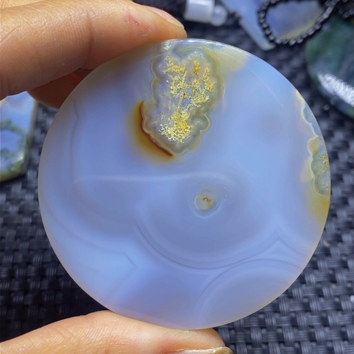 玛瑙/玉髓颈饰未镶嵌实***！