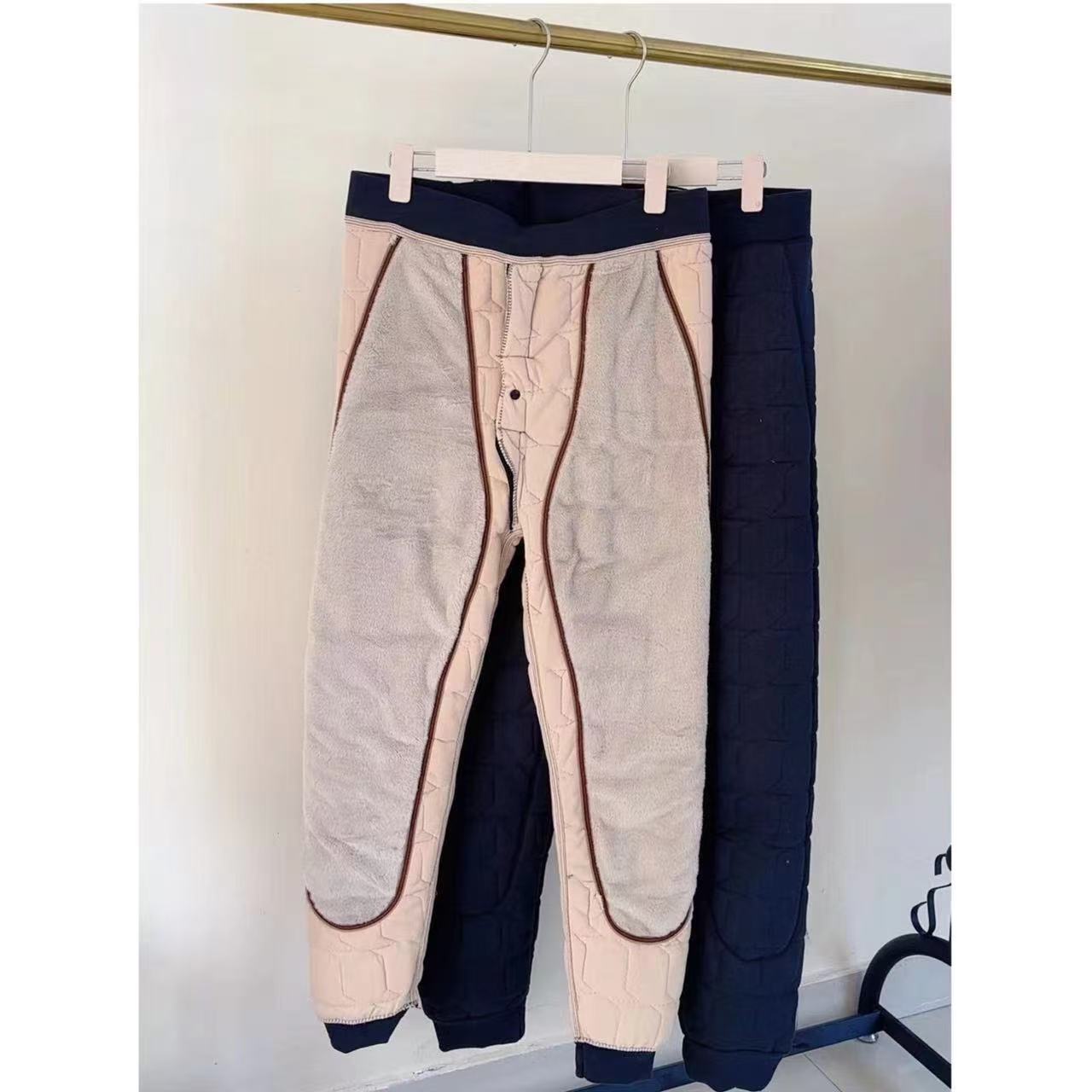 当当家-（全护膝）男士加厚冬季百搭高腰弹力保暖裤--177