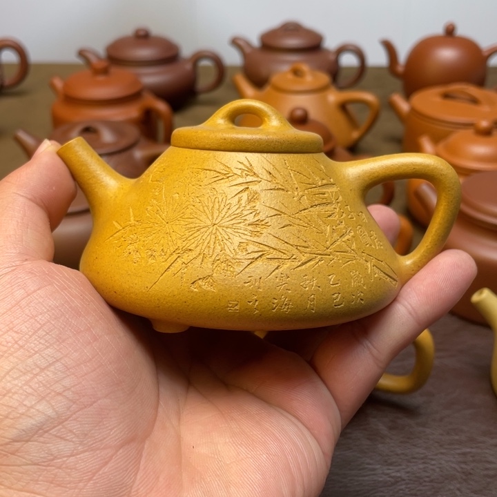 妍***妈紫砂茶壶半手子冶