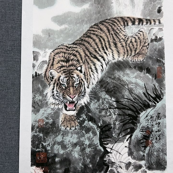 国画书画作品多次