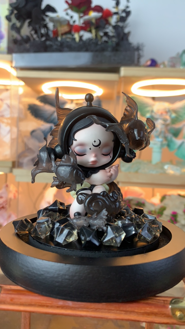 《锦夜》人鱼公主！SKULLPANDA漫相集系列手办潮流礼物