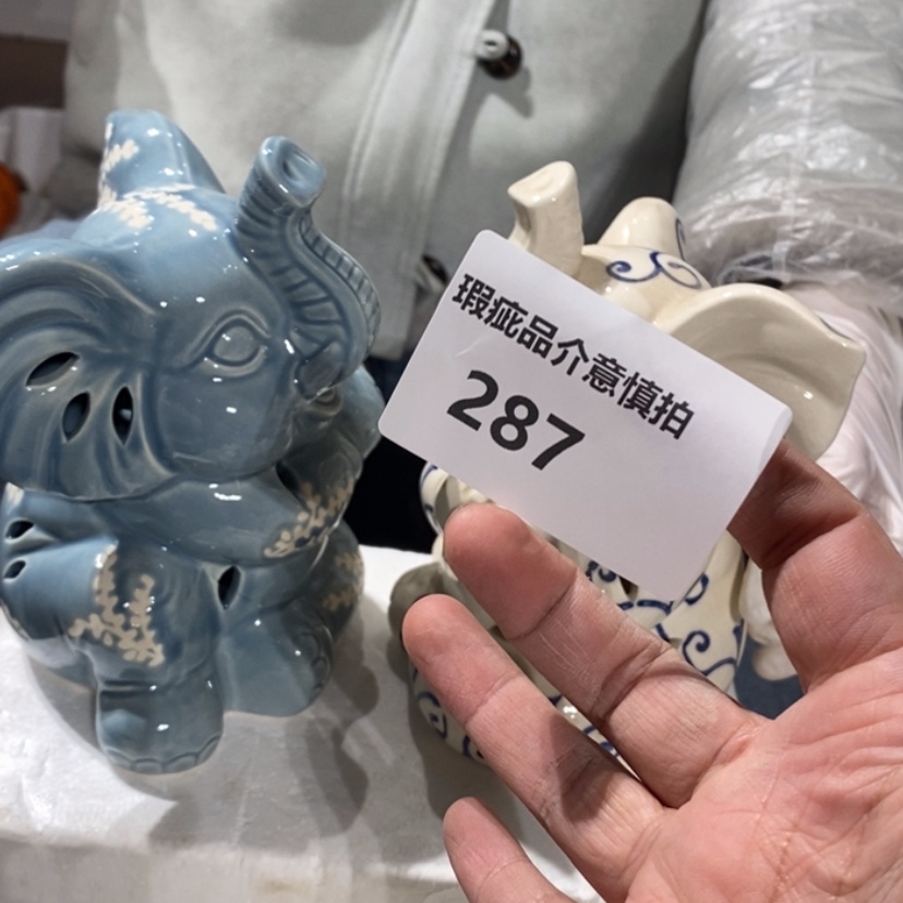 【闪购商品】摆件@*敏陶瓷摆件瑕疵特卖
