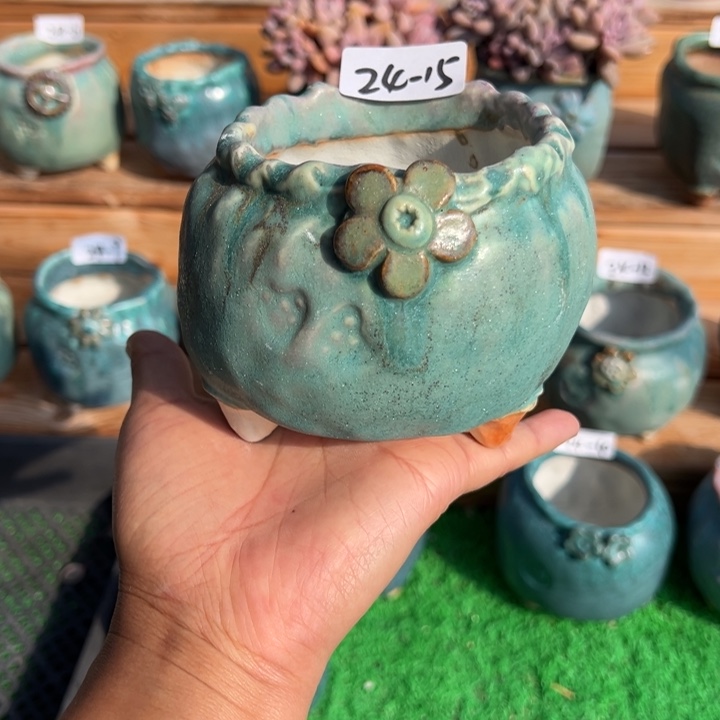 24-15花盆小鹿园艺