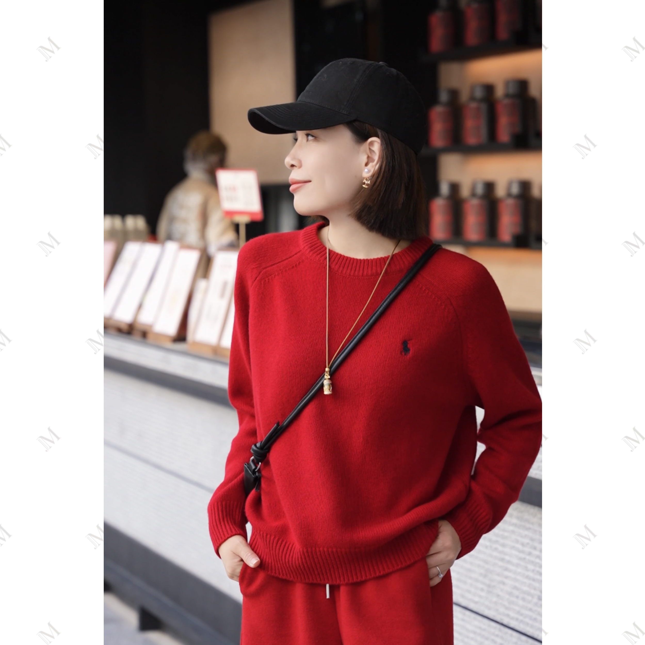 【M珈】“明媚女主“绵羊毛秋冬重磅高克重圆领慵懒高级感显白毛衣