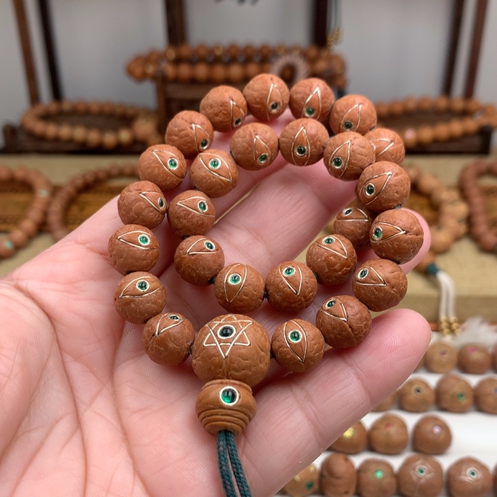 吊坠凤眼菩提手持