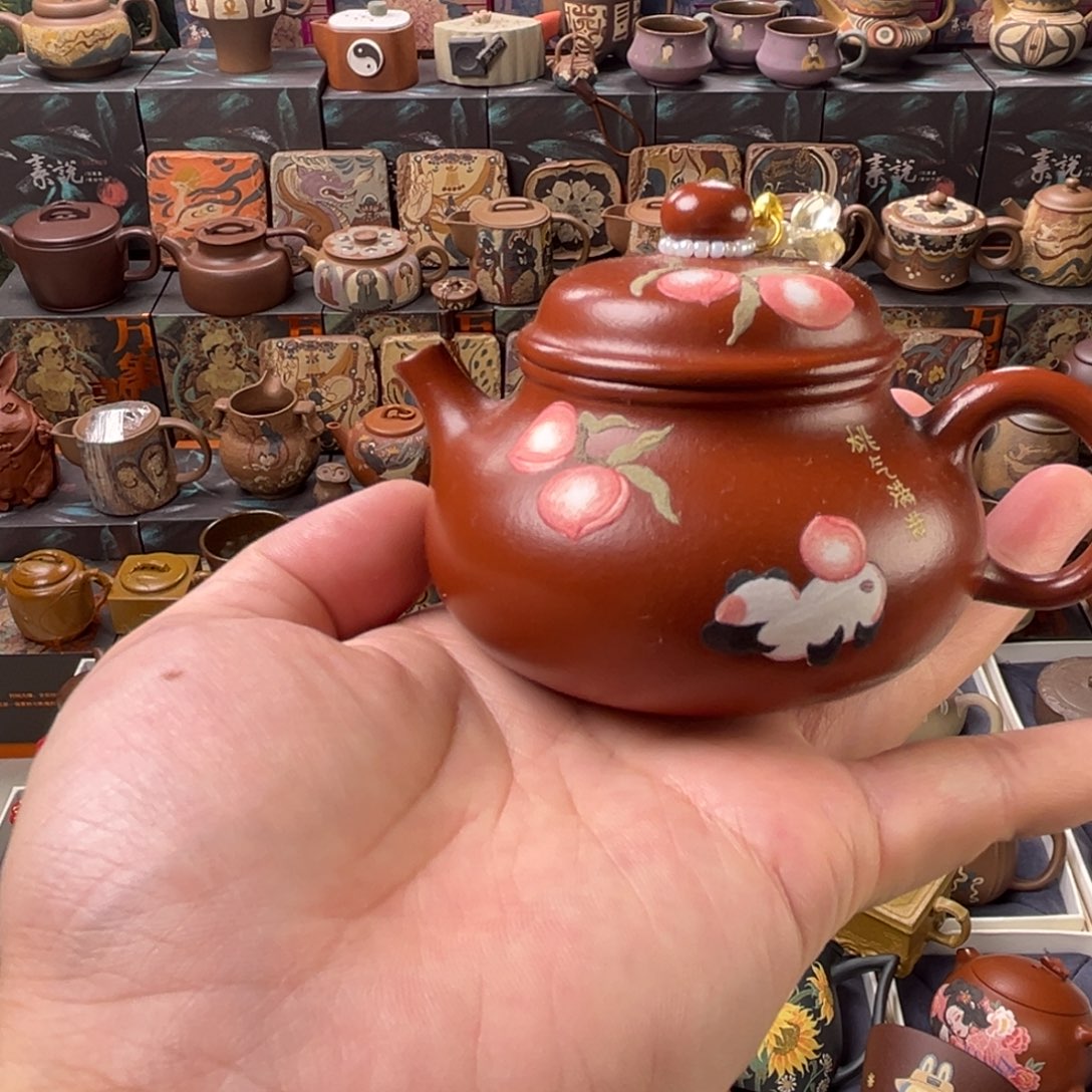 茶壶紫砂140cc特价小壶