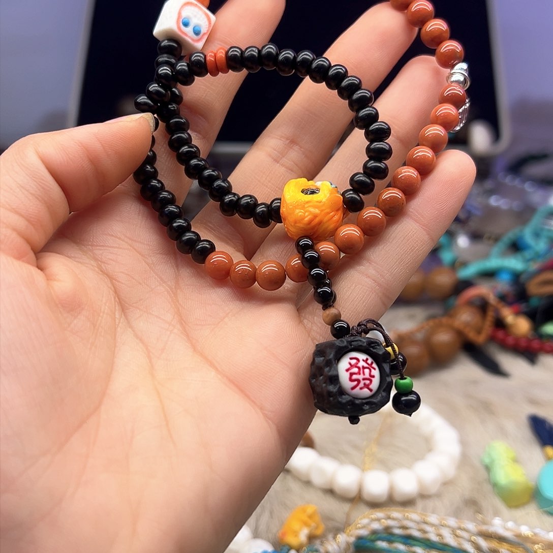 绿水晶手链银S925镶嵌