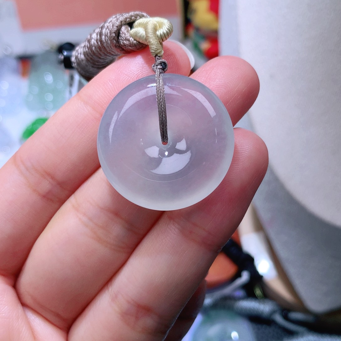 颈饰未镶嵌翡翠扣子27.8*6.2