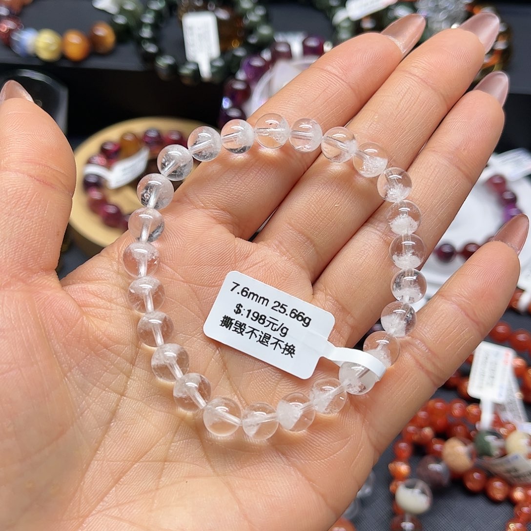 水晶手链未镶嵌?****手链