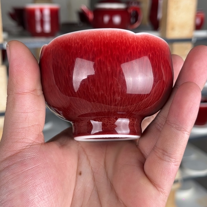 景德镇陶瓷郎红开窑福利