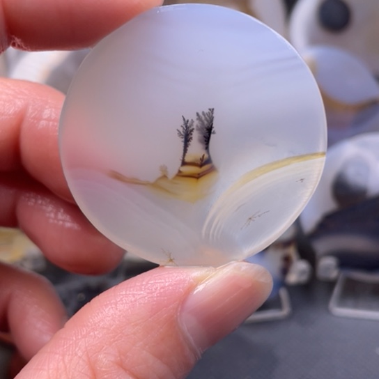 玛瑙/玉髓吊坠(不含链)未镶嵌