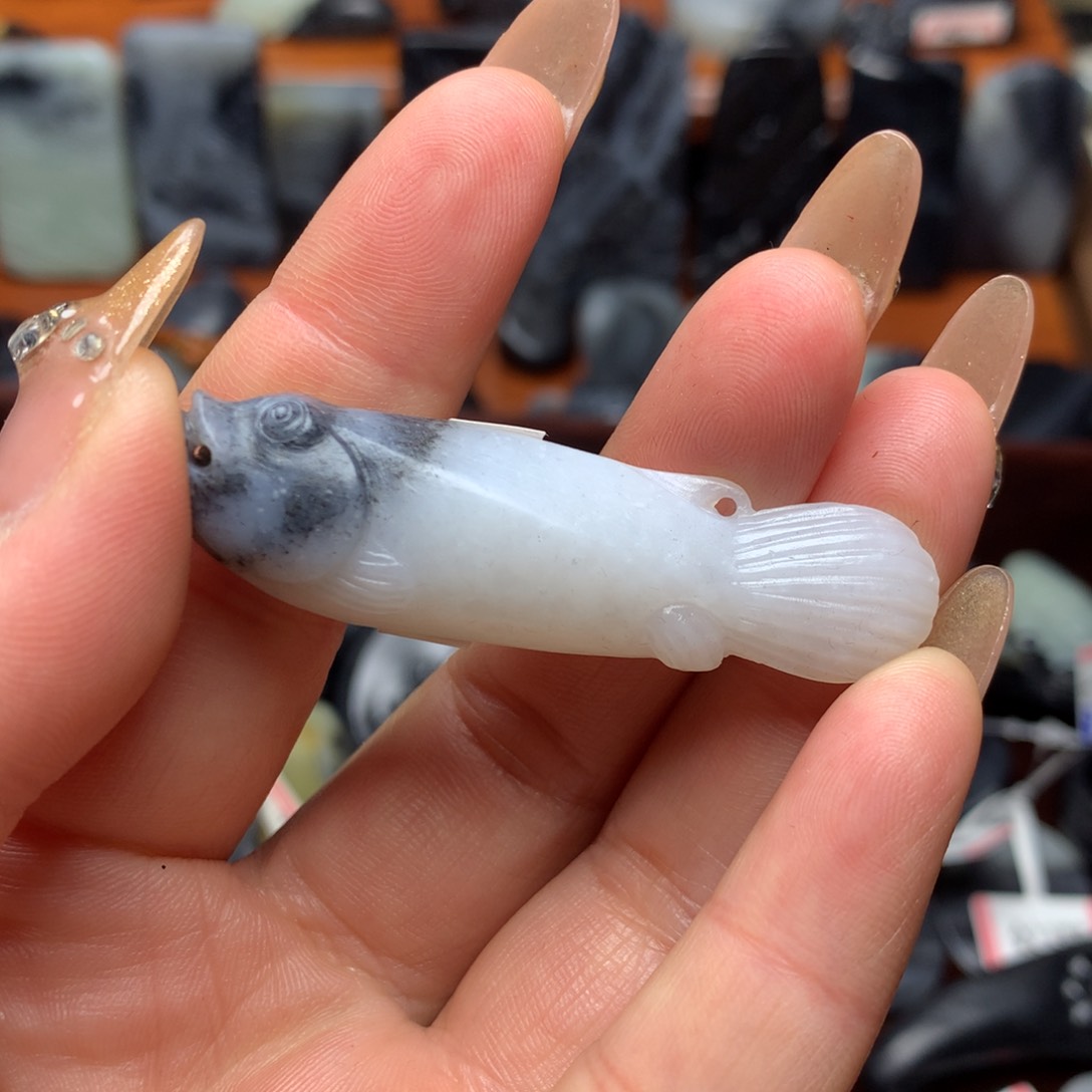 和田玉吊坠(不含链)未镶嵌