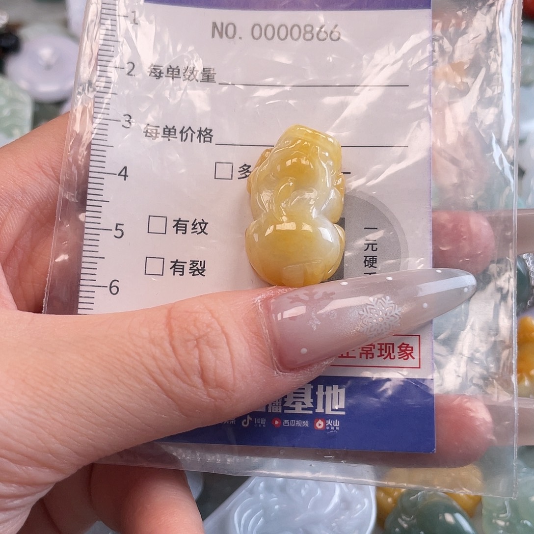 翡翠未镶嵌颈饰hhh