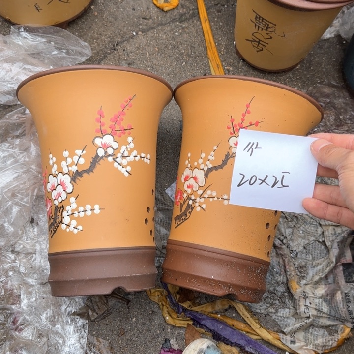 紫砂花盆特价清仓