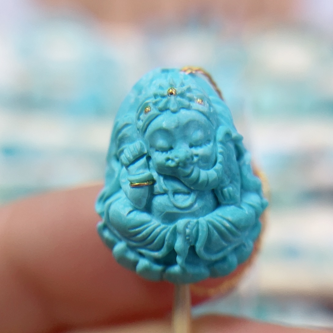 绿松石珠宝奇石未镶嵌