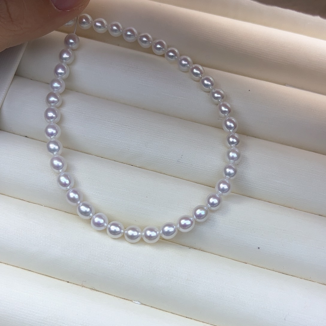 淡水珍珠手绳银S925镶嵌