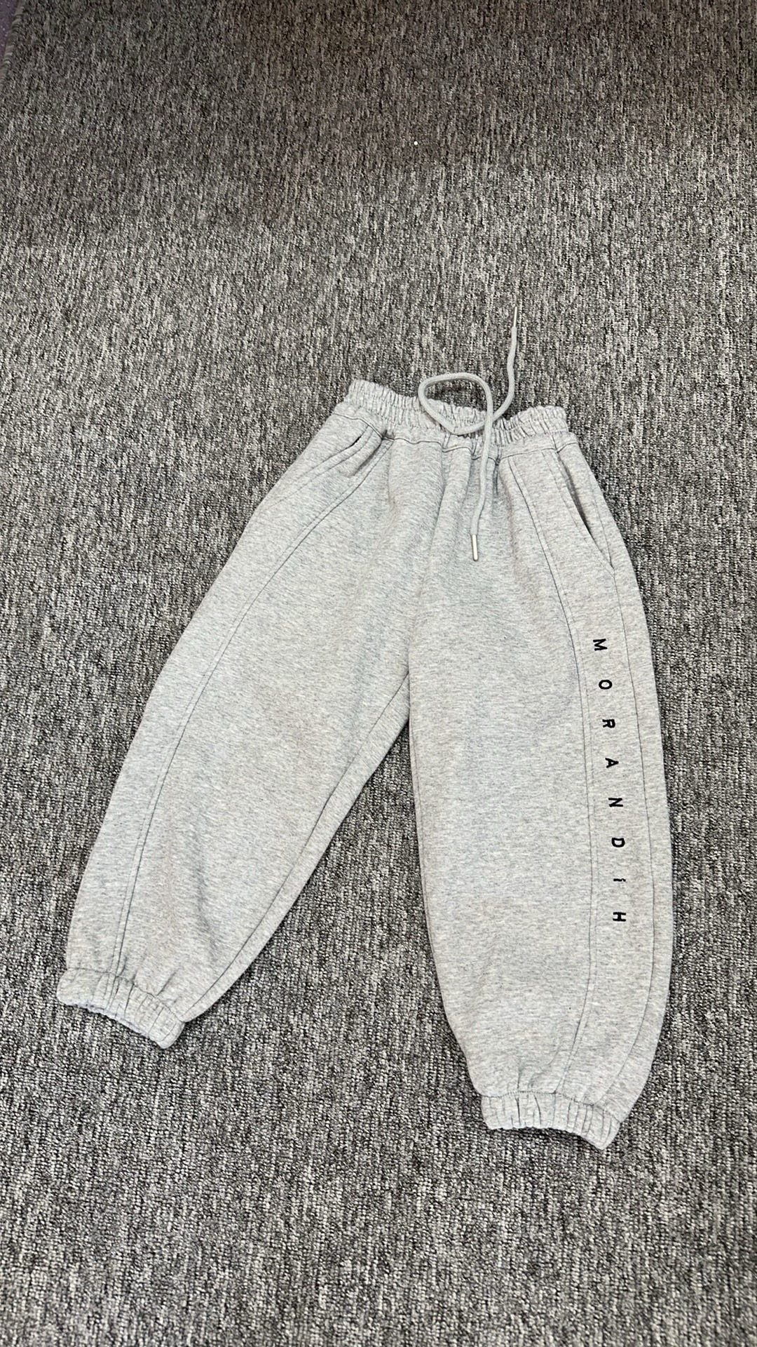 儿童加厚一体绒裤