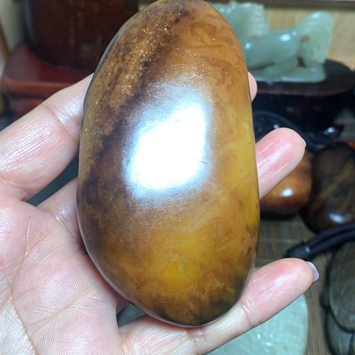 和田玉颈饰未镶嵌龙***旺