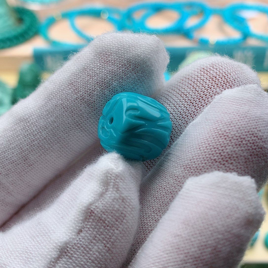 绿松石颈饰未镶嵌新**钢