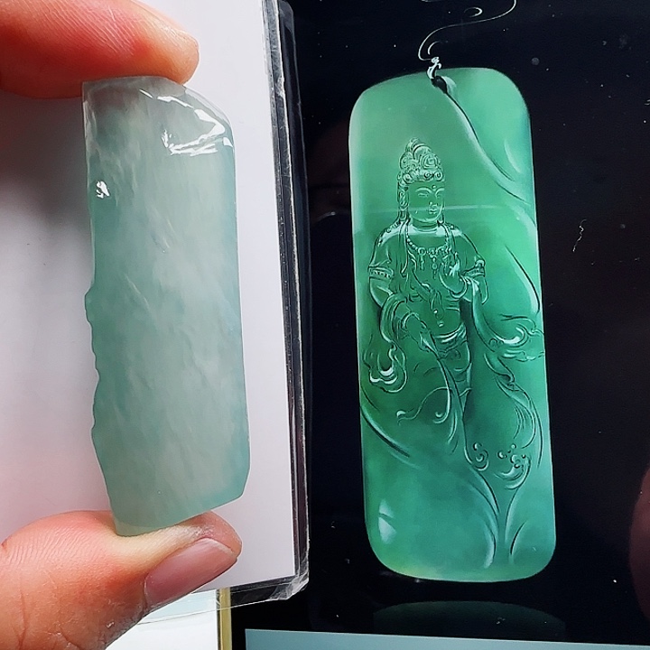 定制翡翠未镶嵌翡翠首饰