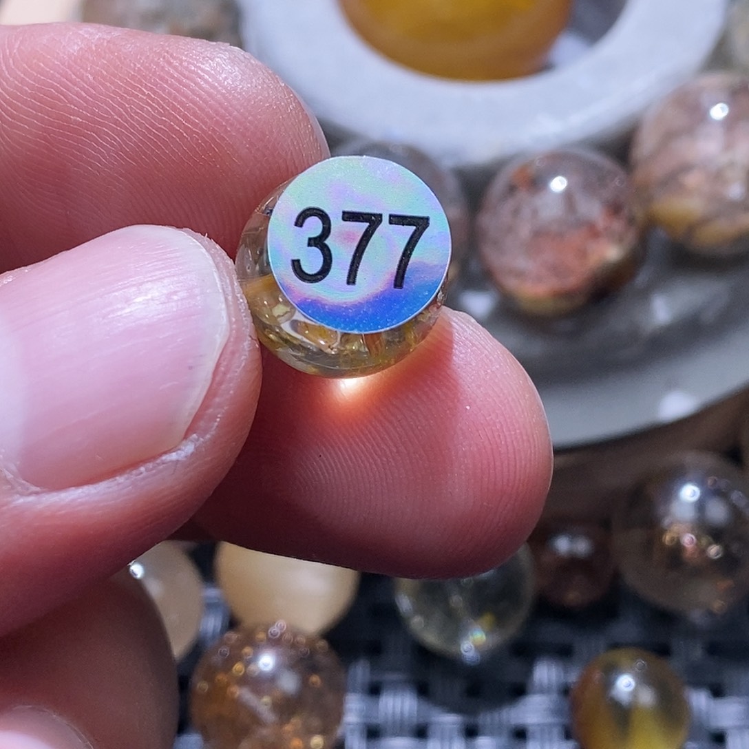 富***鱼手链未镶嵌发晶天然水晶