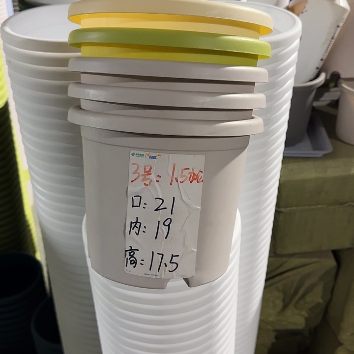 四季3#口径21灰白10个无托