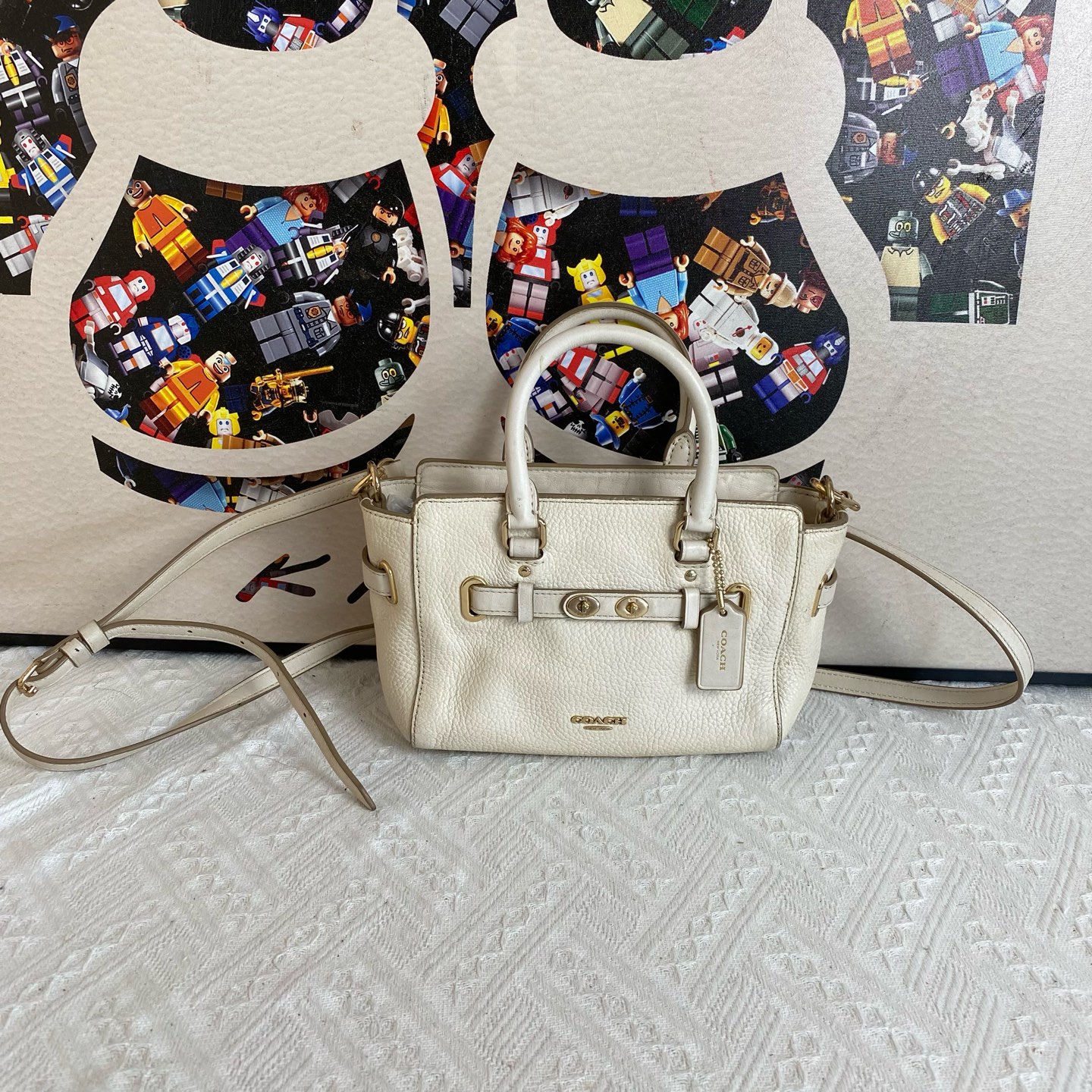 90新 COACH/蔻驰 19575斜挎包