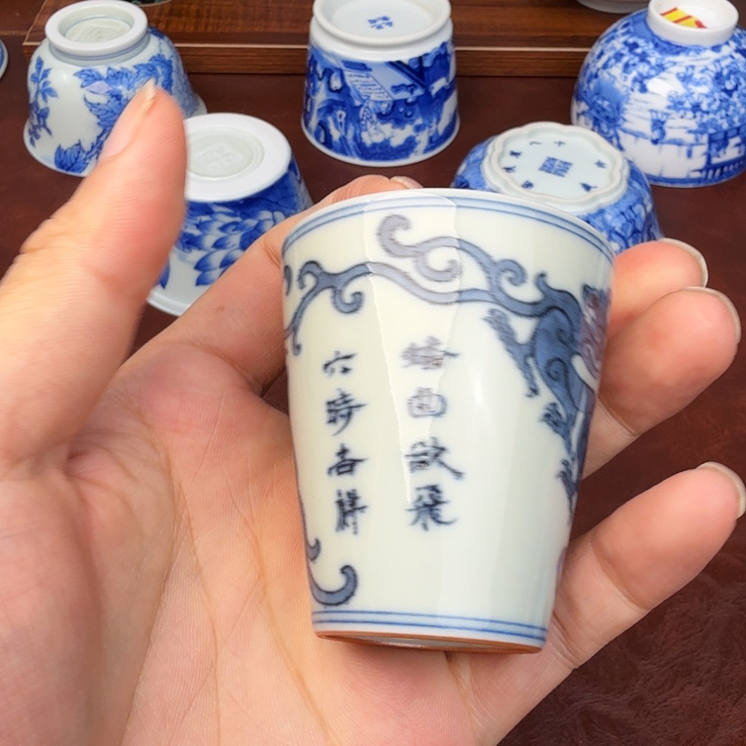 千***严景德镇全手工手绘陶瓷