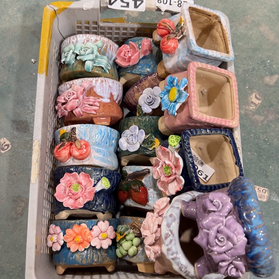 花盆，拍满20发货，退款拉黑456