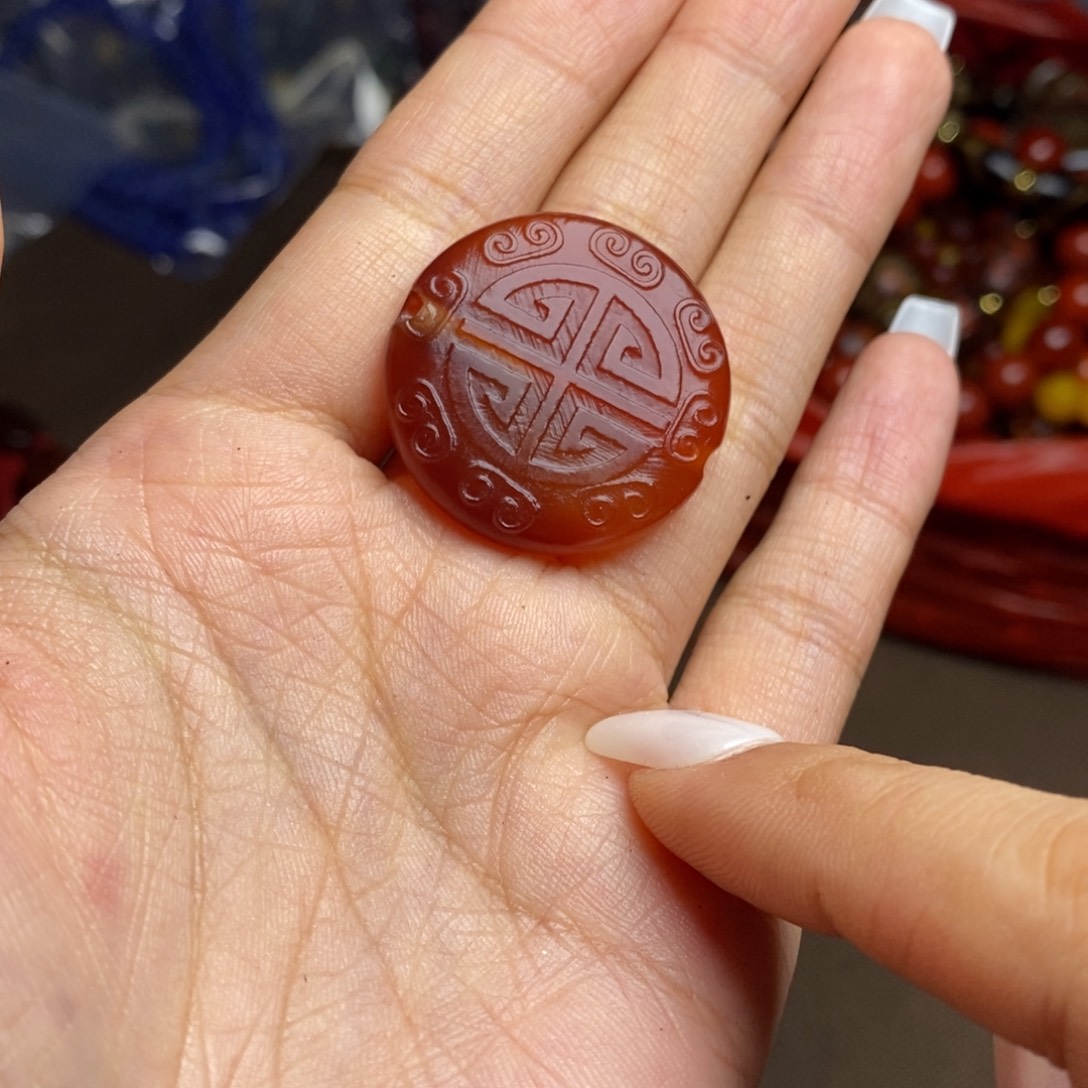 玛瑙/玉髓未镶嵌颈饰