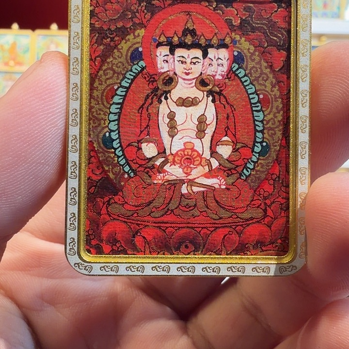 无***龙吊坠2号纯手绘大日如来