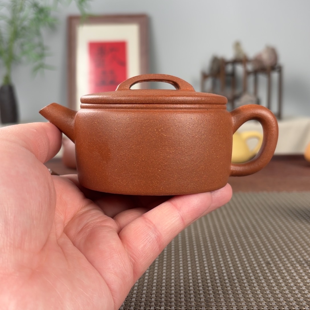 紫砂茶壶黄龙山原矿紫砂壶