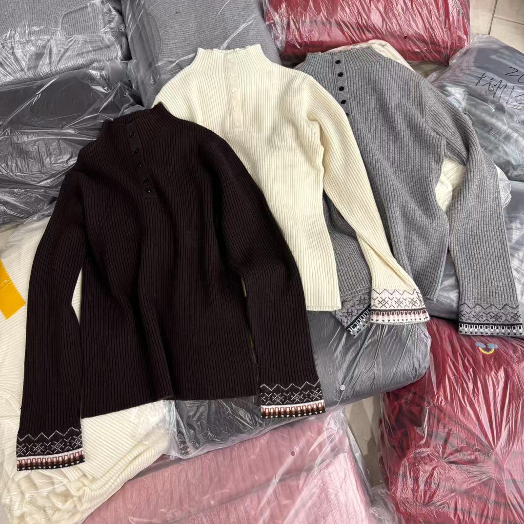 金子家福利上新 羊毛半高领毛衣 衣长60左右 不支持7天无理由退换