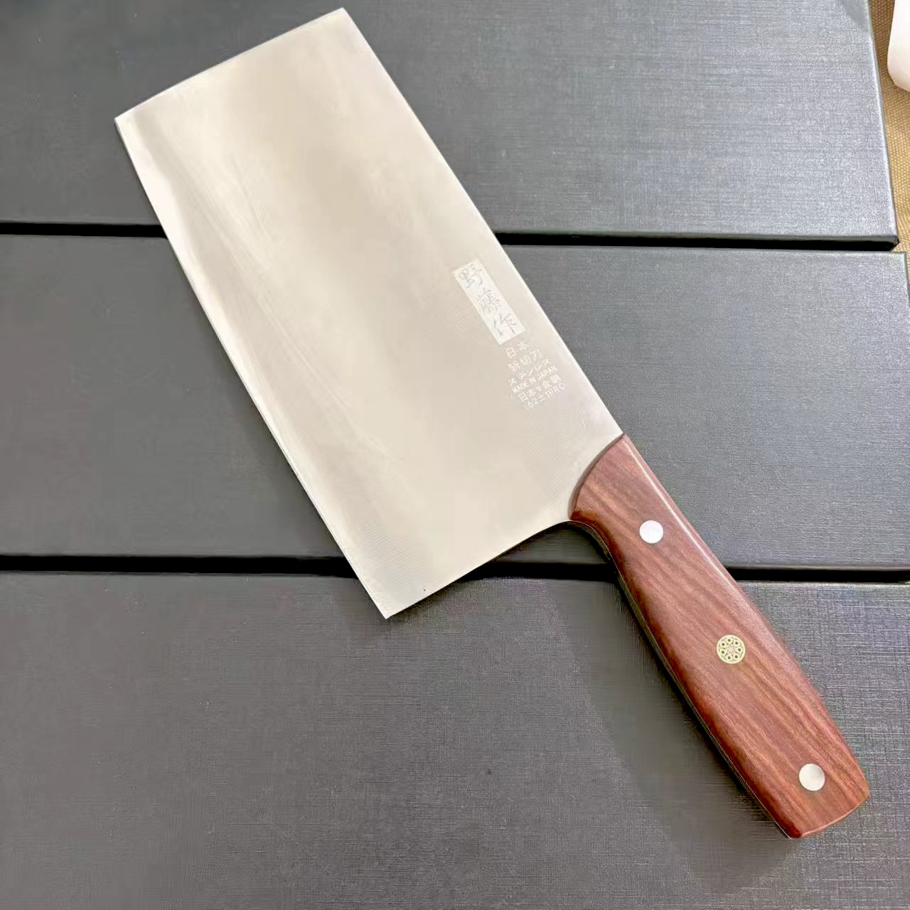 野藤作V金斩切两用刀