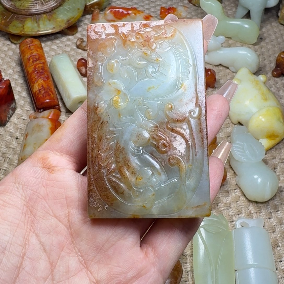 白玉菩提吊坠挂件