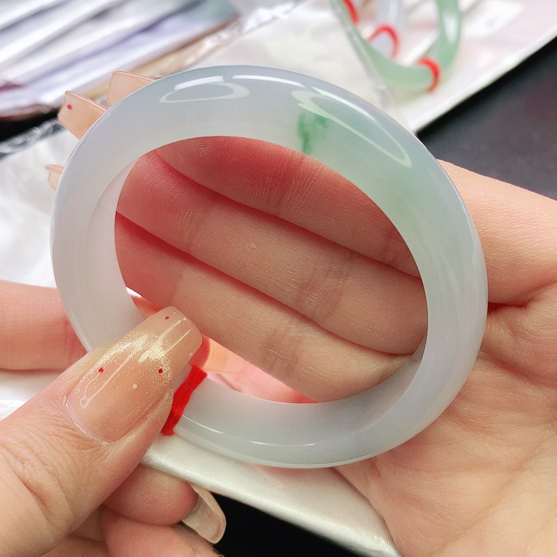 未镶嵌手镯翡翠宁**儿缅甸天然A货翡翠